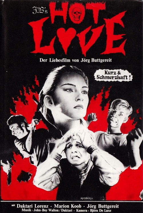 Hot Love (1985) - film poster, directed by Jörg Buttgereit