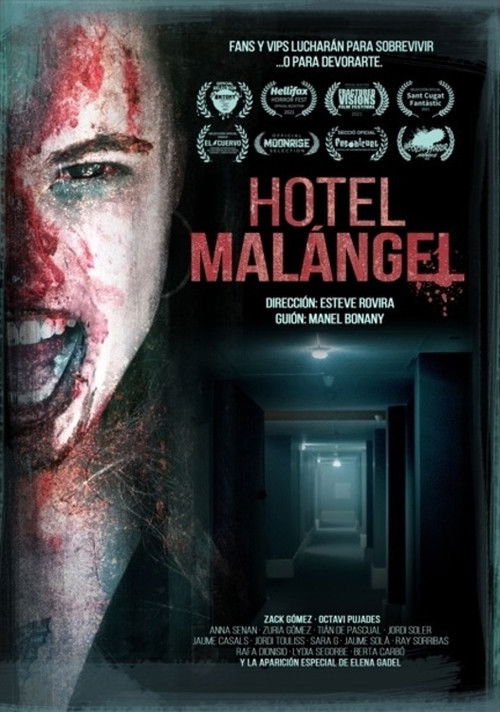 Hotel Malángel (2021) - film poster, directed by Esteve Rovira