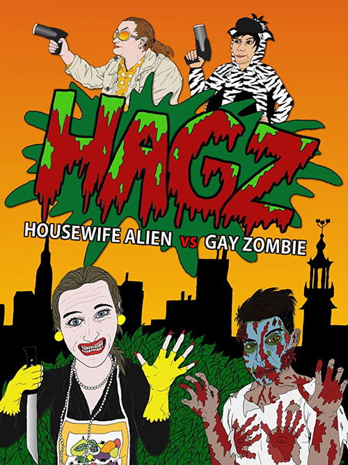 Housewife Alien vs. Gay Zombie (2017) - film poster