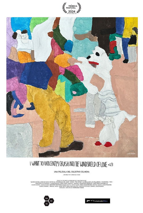 I Want to Violently Crash into the Windshield of Love (2024) — film poster, directed by Fernanda Tovar