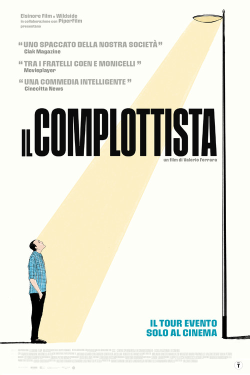 Il Complottista (2025) - film poster, directed by Valerio Ferrara