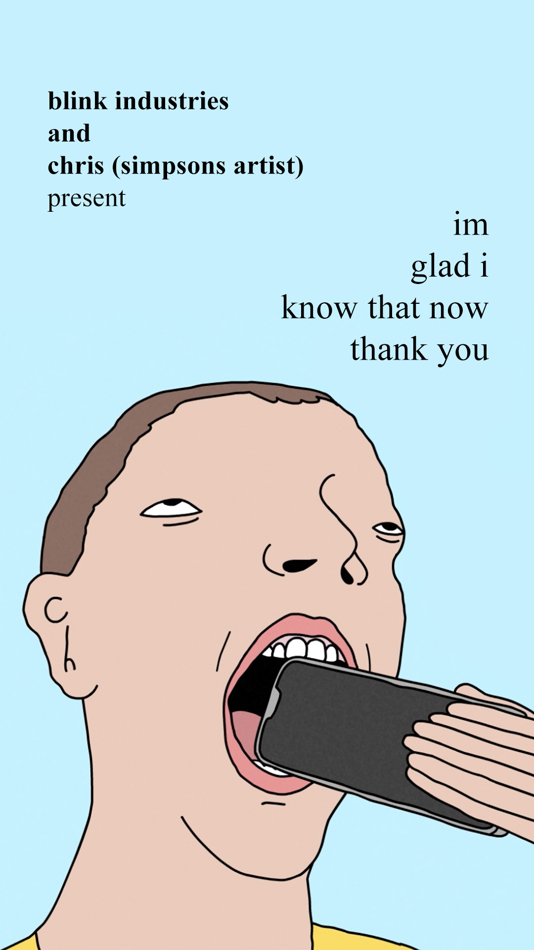 Im Glad I Know That Now Thank You: Kissing - film poster