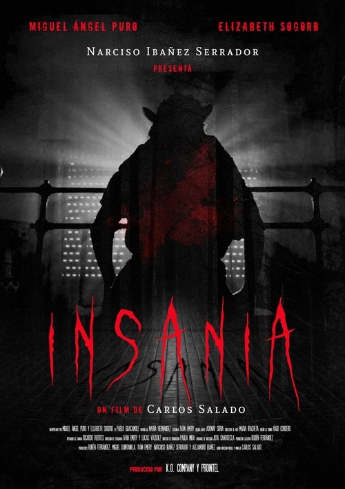 Insania (2019) - film poster, directed by Carlos Salado