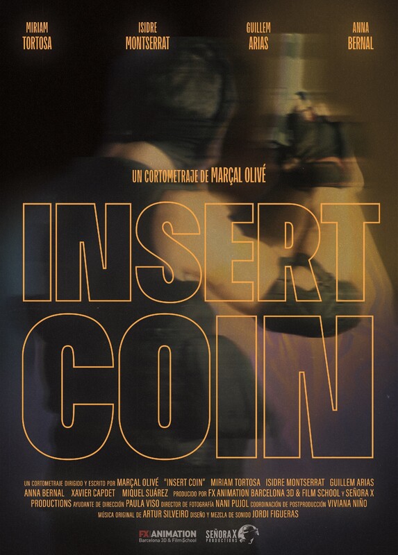INSERT COIN (2022) - film poster, directed by Marçal Olivé
