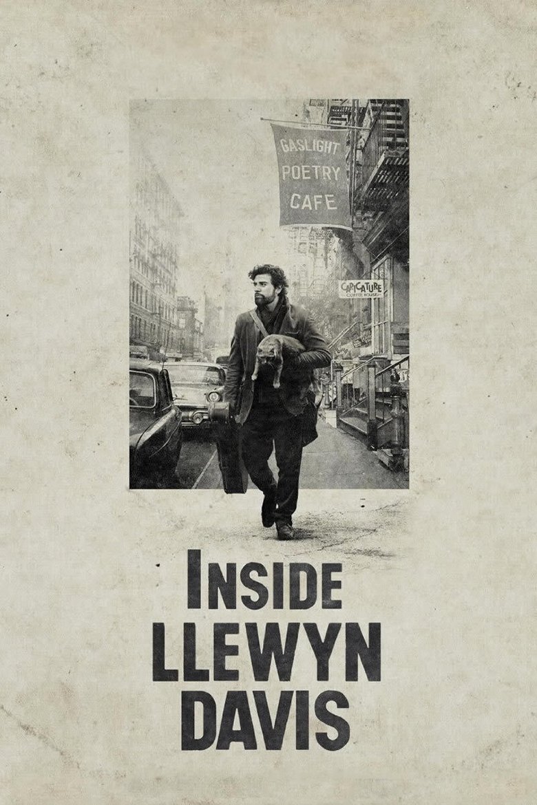 Inside Llewyn Davis (2013) - film poster, directed by Joel Coen