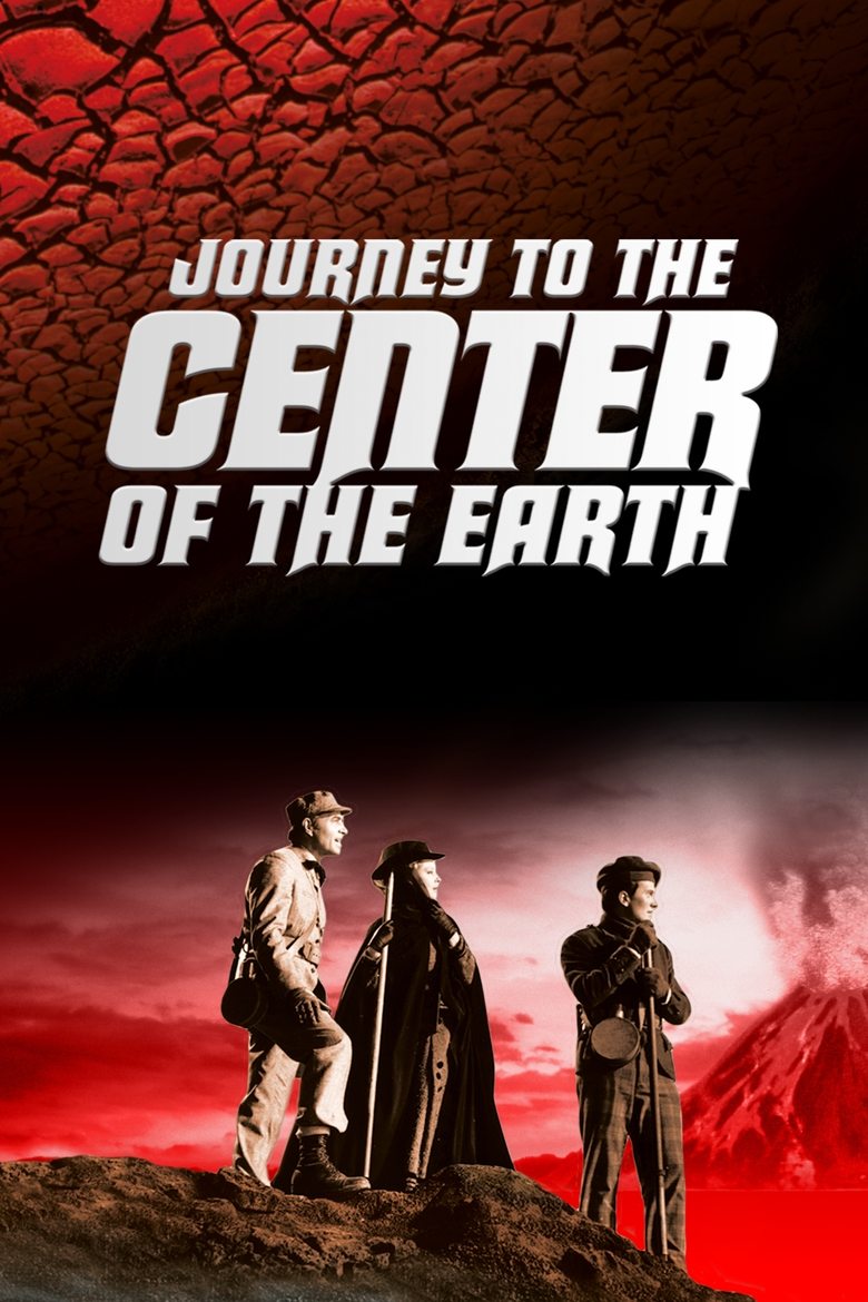 Journey to the Center of the Earth (1959) - film poster, directed by Henry Levin