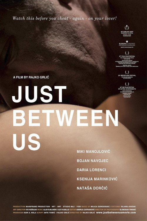 Just Between Us (2010) — film poster, directed by Rajko Grlić