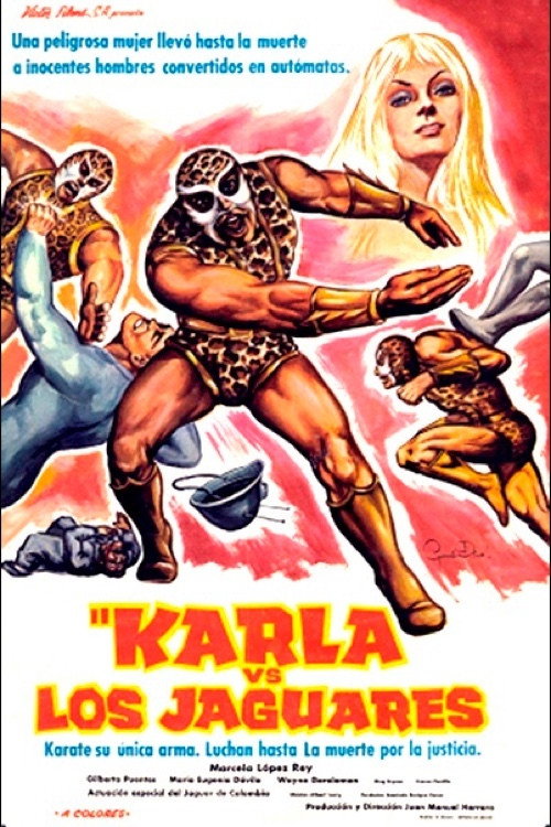 Karla contra los jaguares (1974) - film poster