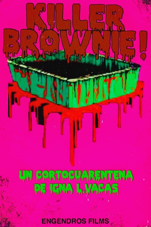 Killer Brownie (2020) - film poster, directed by Ignacio López Vacas