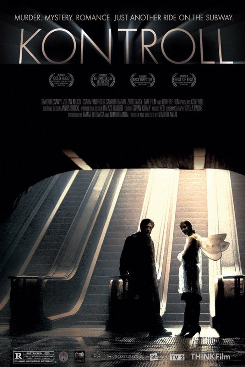 Kontroll (2003) - film poster, directed by Nimród Antal