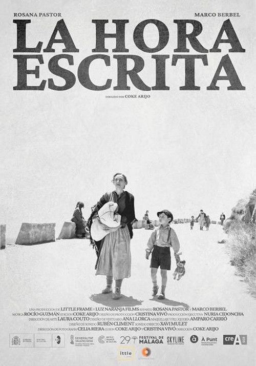 La hora escrita (2026) — film poster, directed by Coke Arijo