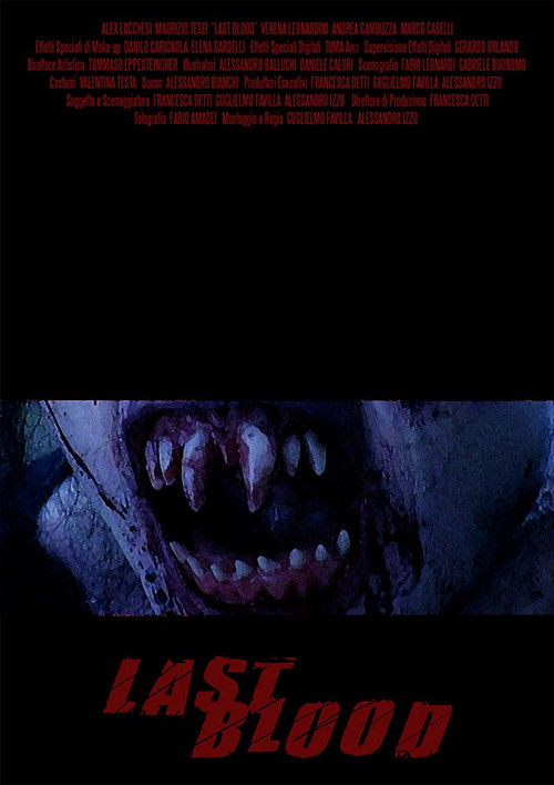 Last Blood (2025) - film poster, directed by Jack Albert