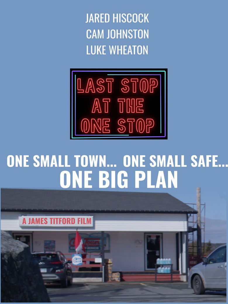 Last Stop at The One Stop (2025) - film poster, directed by James Titford