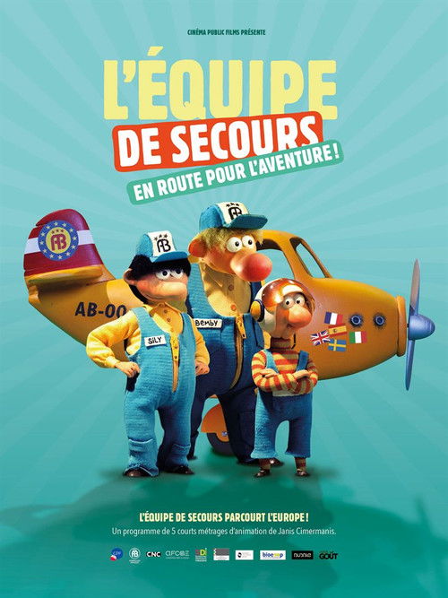 L'équipe de secours en route pour l'aventure! (2020) - film poster, directed by Jānis Cimmermanis