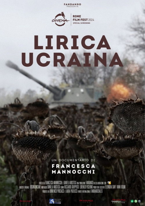 Lirica ucraina (2024) - film poster, directed by Francesca Mannocchi
