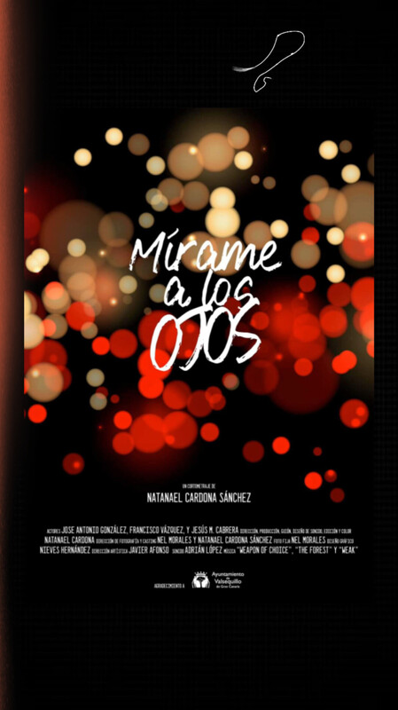 Look me in the eyes (2024) - film poster, directed by Natanael Cardona Sánchez