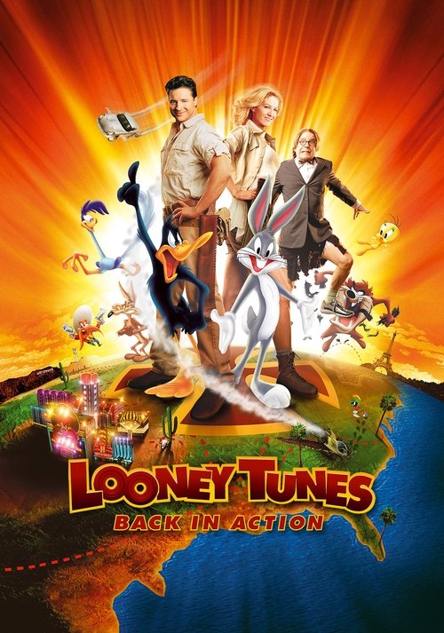 Looney Tunes: Back in Action (2003) - film poster, directed by Joe Dante