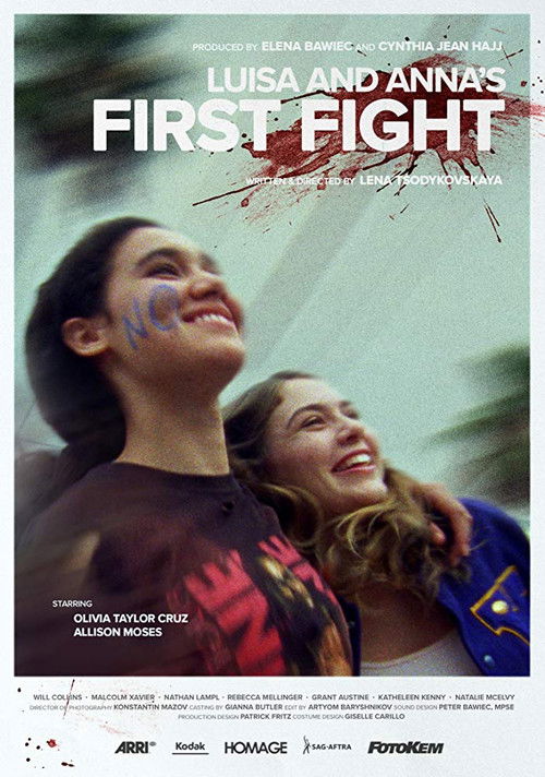 Luisa and Anna's First Fight (2019) — film poster, directed by Lena Tsodykovskaya