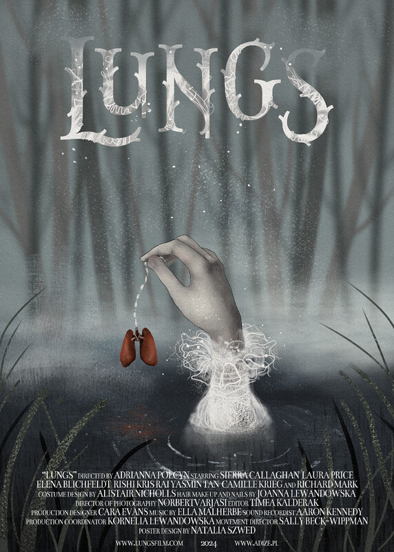 Lungs (2024) - film poster, directed by Adrianna Polcyn