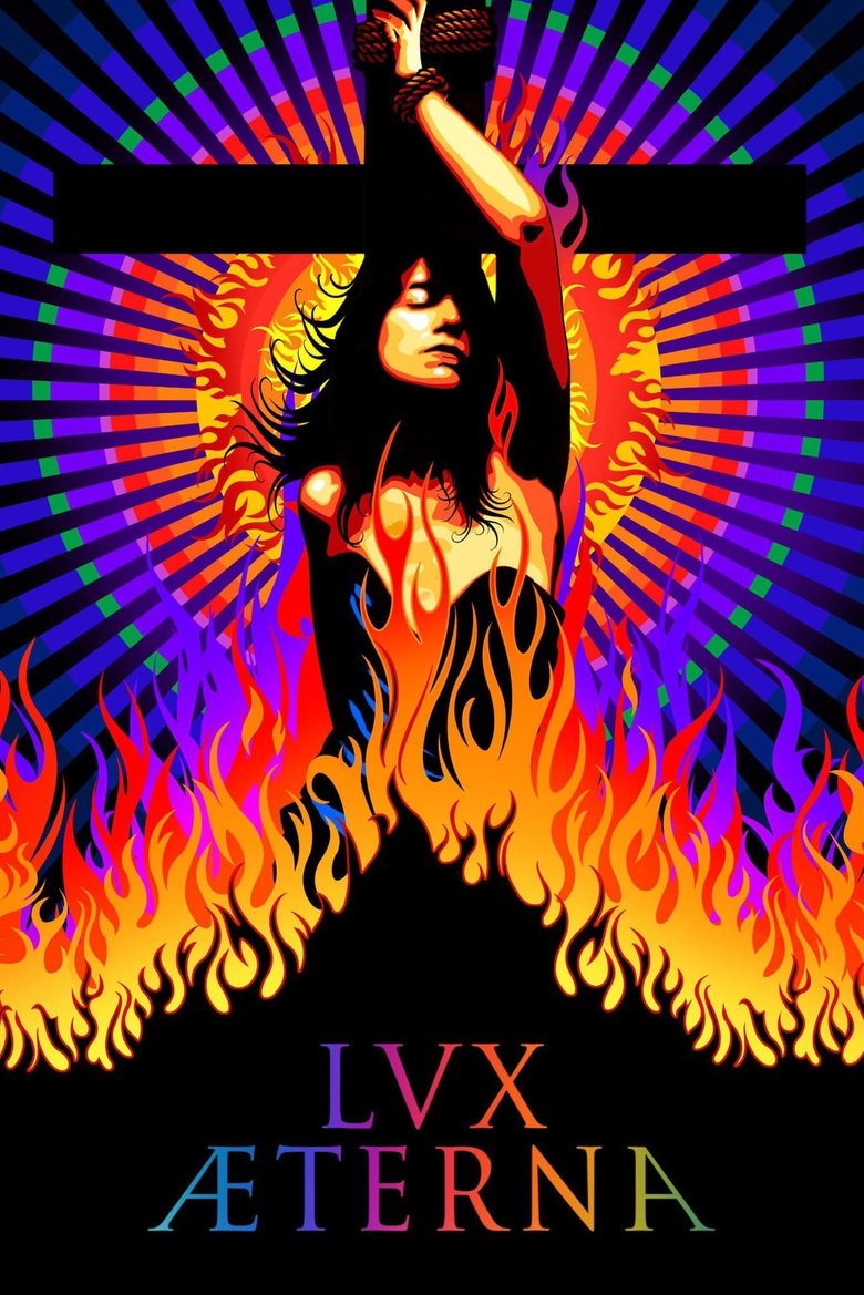 Lux Æterna (2020) — film poster, directed by Gaspar Noé