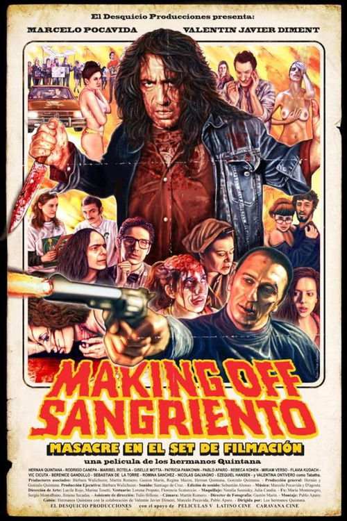 Making Off Sangriento: Masacre en el Set de Filmación (2012) - film poster