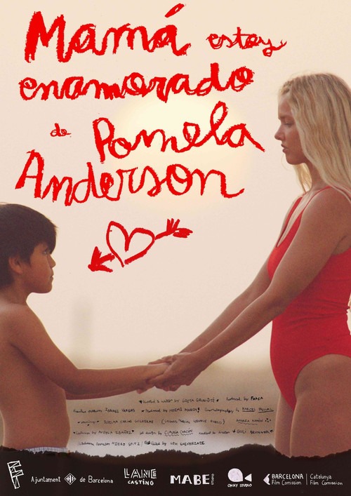 Mama, I'm in Love with Pamela Anderson (2023) - film poster, directed by Greta Griniūtė