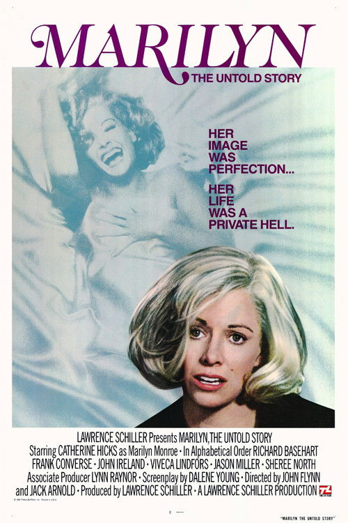 Marilyn: The Untold Story (1980) — film poster, directed by Jack Arnold