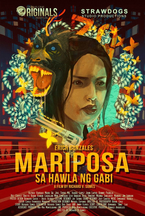 Mariposa: Sa Hawla ng Gabi (2012) - film poster, directed by Richard Somes