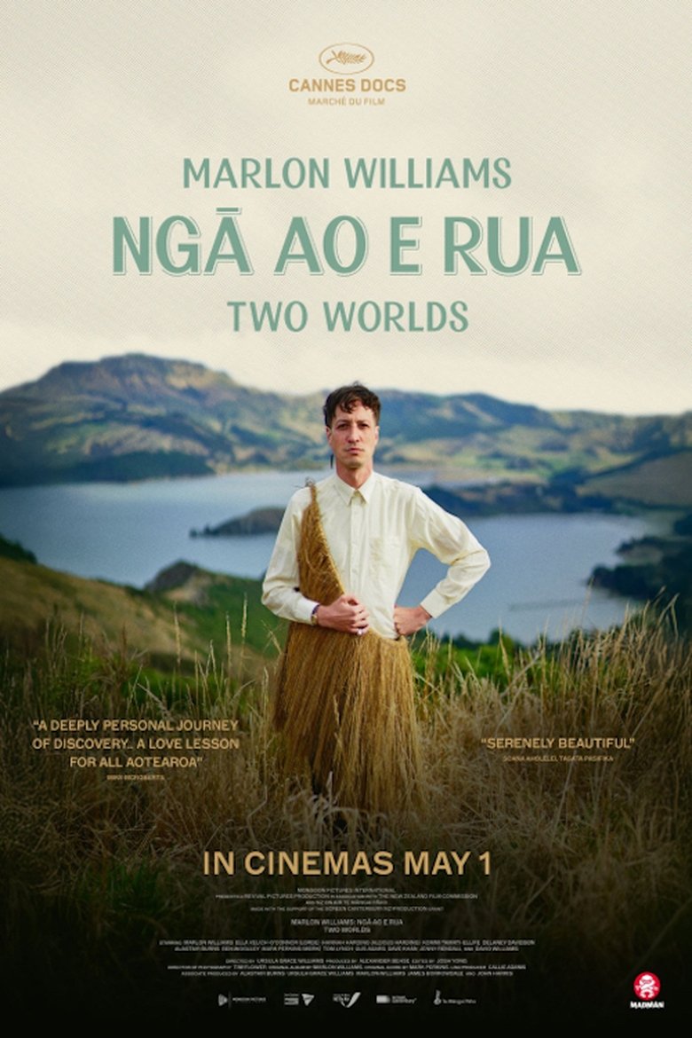 Marlon Williams: Two Worlds (2025) — film poster, directed by Ursula Grace Williams