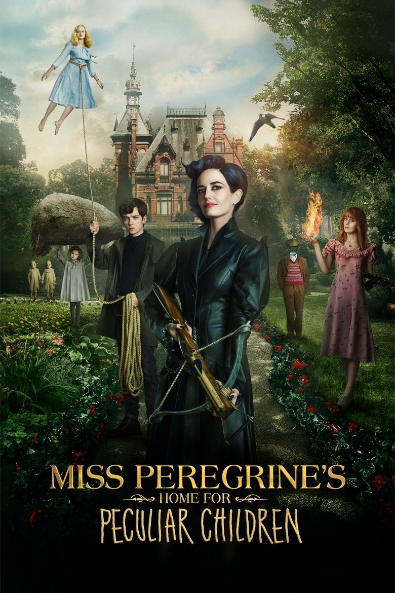 Miss Peregrine's Home for Peculiar Children (2016) — film poster, directed by Tim Burton