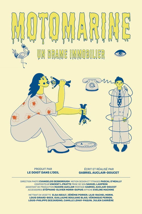 Motomarine (2023) — film poster, directed by Gabriel Auclair-Doucet