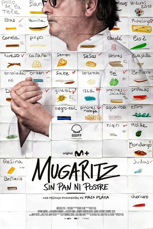 Mugaritz: No Bread, No Dessert. (2024) — film poster, directed by Paco Plaza