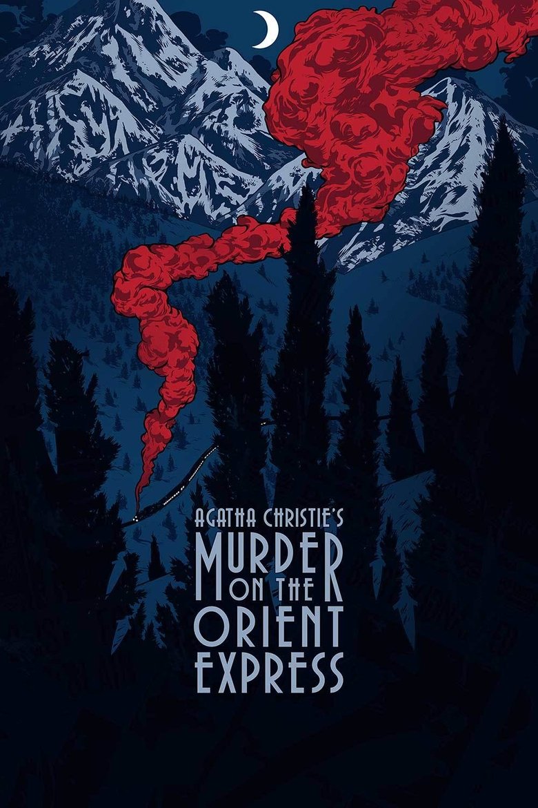 Murder on the Orient Express (1974) - film poster, directed by Sidney Lumet