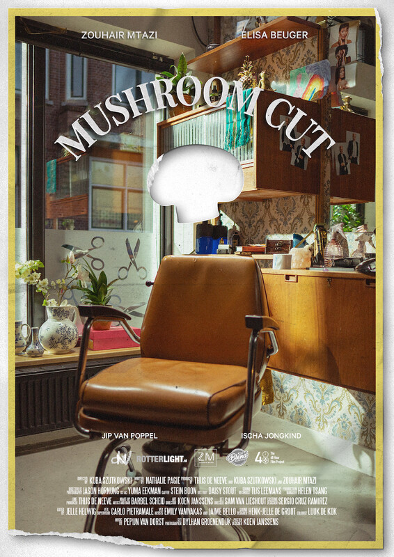 Mushroom cut (2024) - film poster, directed by Kuba Szutkowski