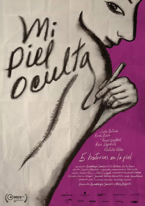 My Hidden Skin (2022) — film poster, directed by Pablo Delgado