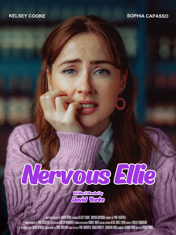 Nervous Ellie (2025) - film poster, directed by David Yorke
