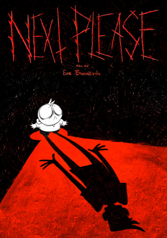 Next Please (2023) - film poster, directed by eva bonnevits