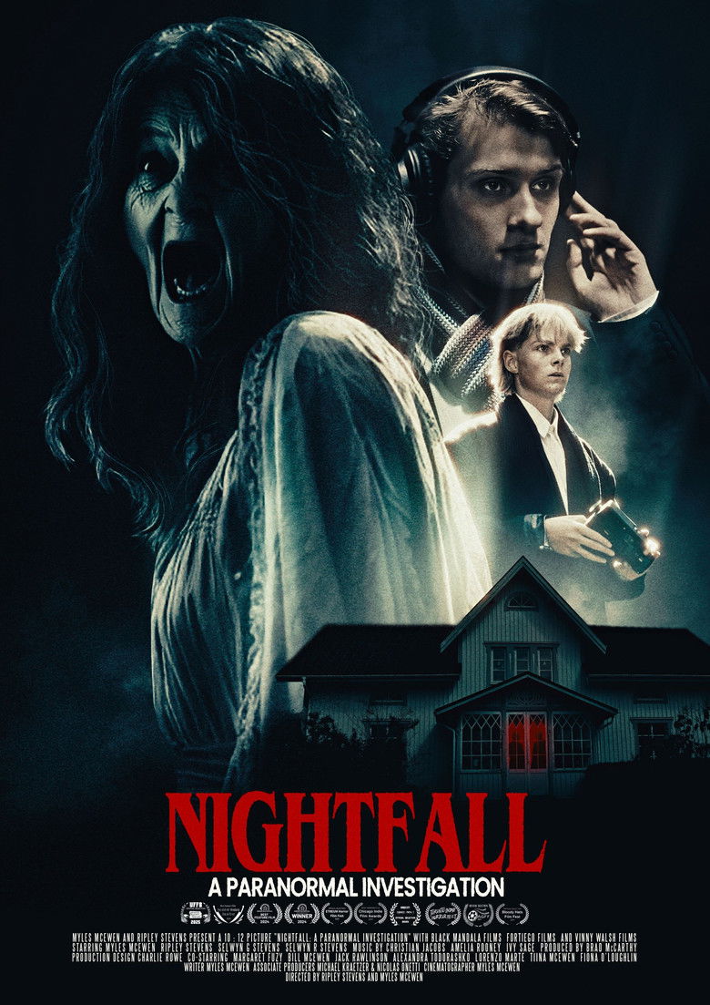 Nightfall: A Paranormal Investigation (2025) — film poster, directed by Myles McEwen