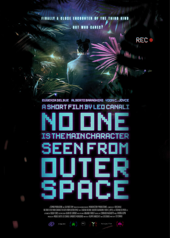 No One Is The Main Character Seen From Outer Space (2025) - film poster, directed by Leo Canali
