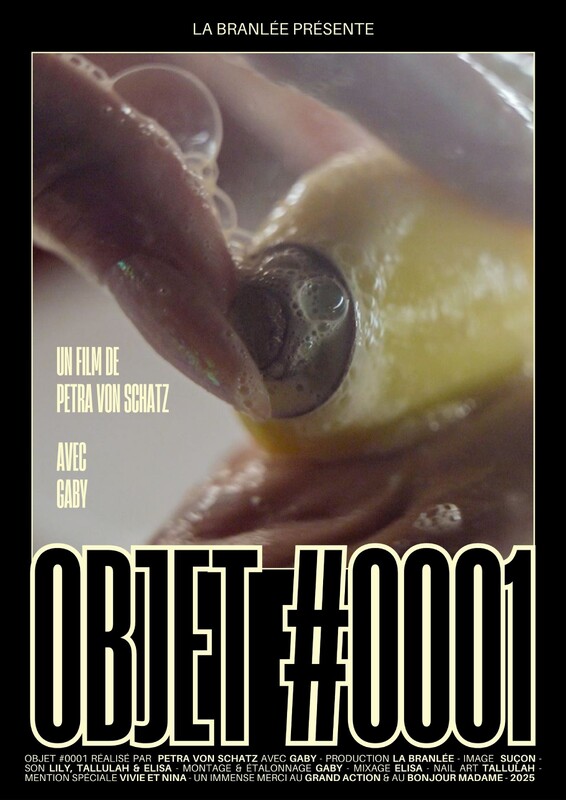 OBJET #0001 (2024) - film poster, directed by Petra Schatz