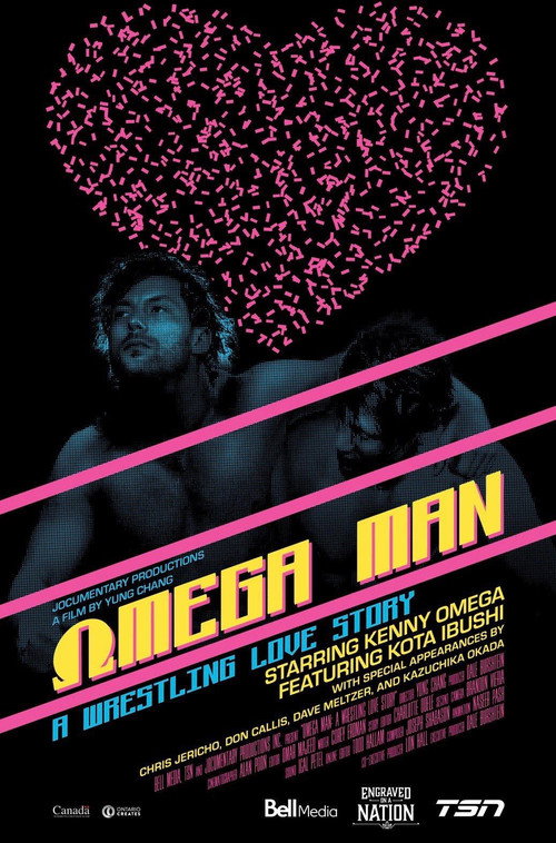 Omega Man: A Wrestling Love Story (2019) - film poster, directed by Yung Chang