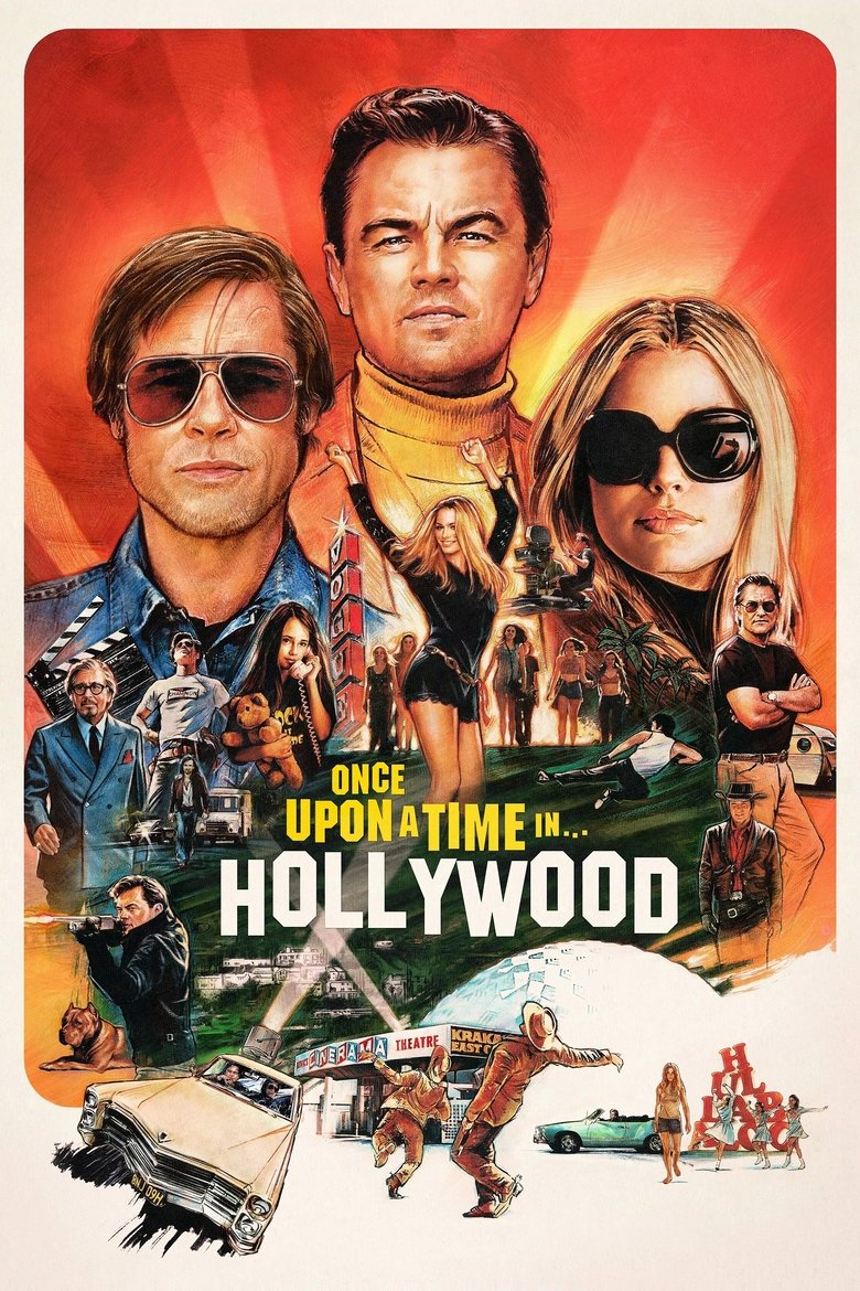 Once Upon a Time... in Hollywood (2019) — film poster, directed by Quentin Tarantino