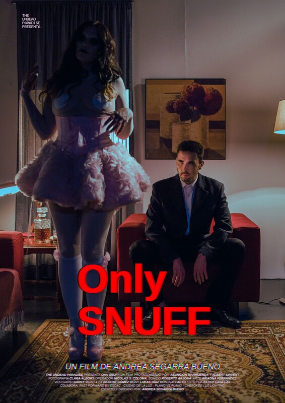 Only SNUFF (2024) - film poster, directed by Andrea Segarra Bueno