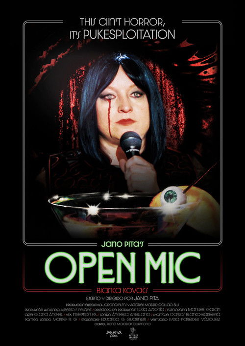 Open Mic (2025) - film poster, directed by Jano Pita