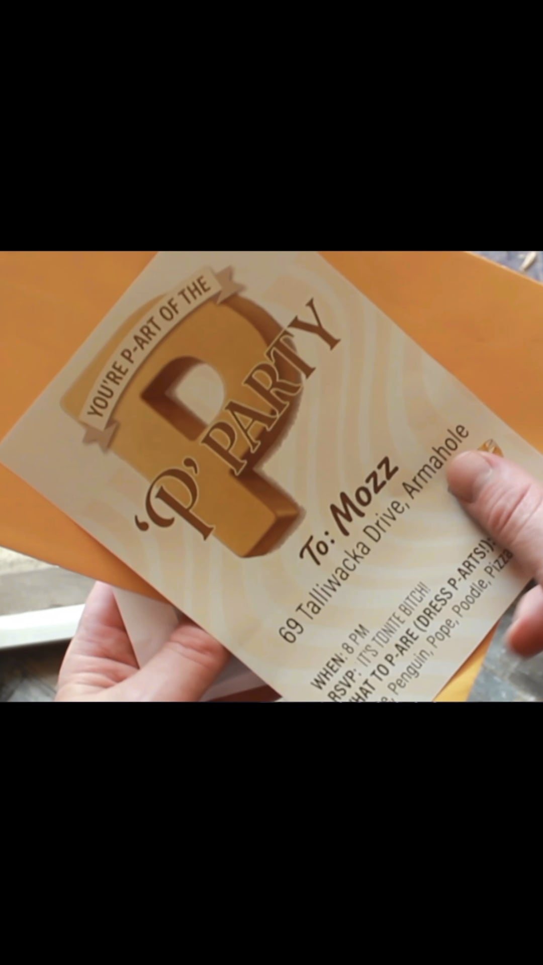 'p' Party - film poster