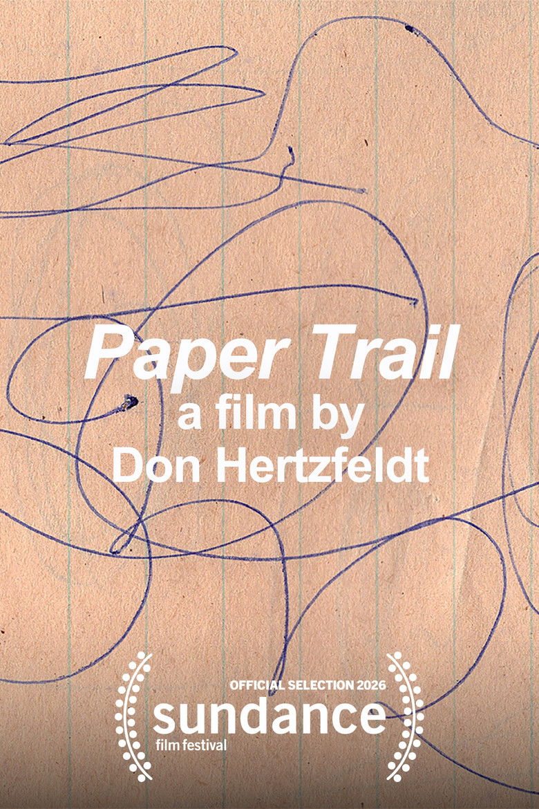 Paper Trail (2026) — film poster, directed by Don Hertzfeldt