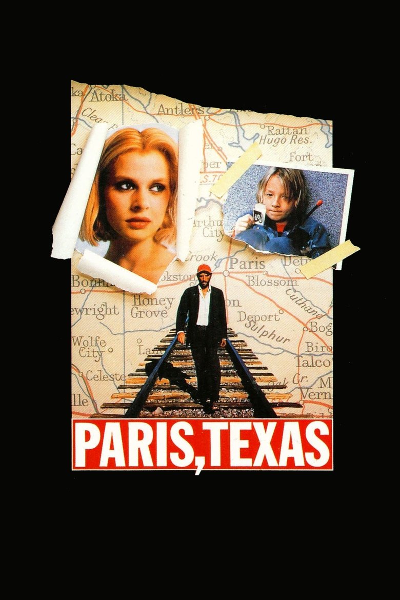 Paris, Texas (1984) - film poster, directed by Wim Wenders