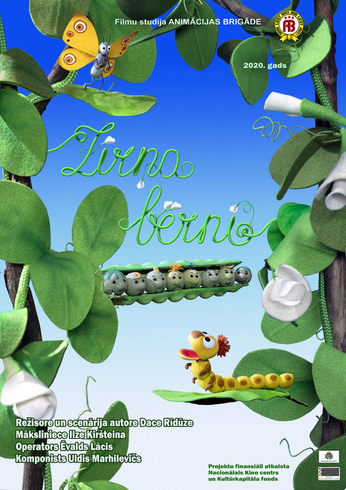 Pea Children (2020) - film poster, directed by Dace Rīdūze