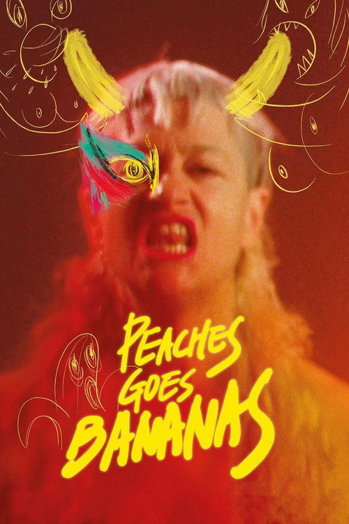 Peaches Goes Bananas (2025) - film poster, directed by Marie Losier
