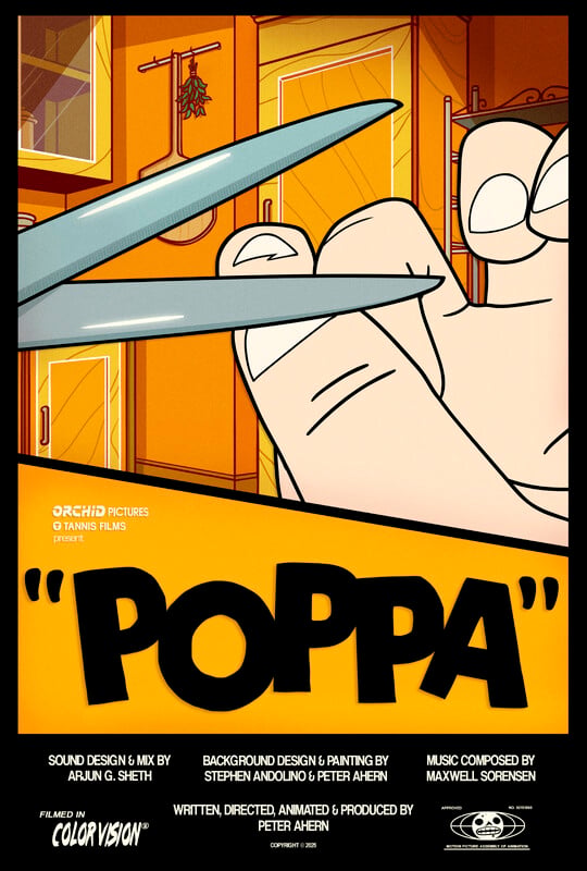 Poppa (2024) - film poster, directed by Peter Ahern